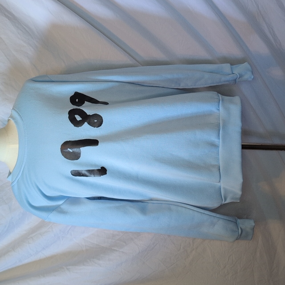 Light Blue Taylor Swift Inspired 1989 Sweater